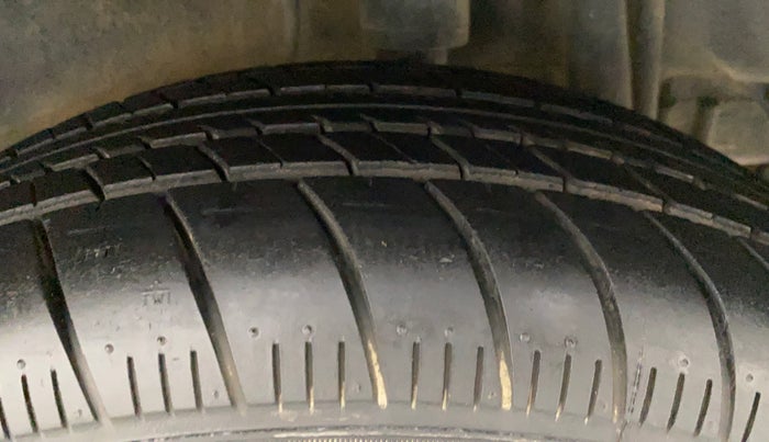 2014 Tata Zest XT PETROL, Petrol, Manual, 57,325 km, Left Rear Tyre Tread