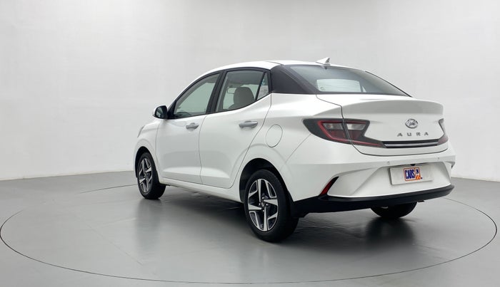 2020 Hyundai AURA SX+ AT, Petrol, Automatic, 16,013 km, Left Back Diagonal