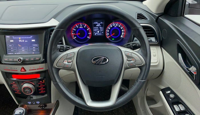 2019 Mahindra XUV300 1.2 W8 OPT, Petrol, Manual, 16,126 km, Steering Wheel Close Up