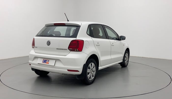 2015 Volkswagen Polo TRENDLINE 1.2L PETROL, Petrol, Manual, 23,761 km, Right Back Diagonal (45- Degree) View