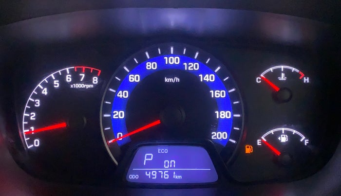 2015 Hyundai Xcent SX AT 1.2 (O), Petrol, Automatic, 49,760 km, Odometer Image