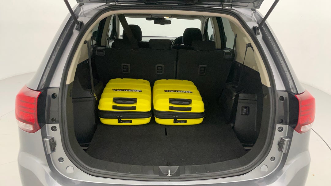 Boot Inside View with Luggage