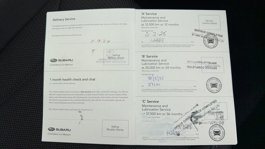 2024 Subaru Forester 2.5i (AWD), Automatic, 51170 km, Service History