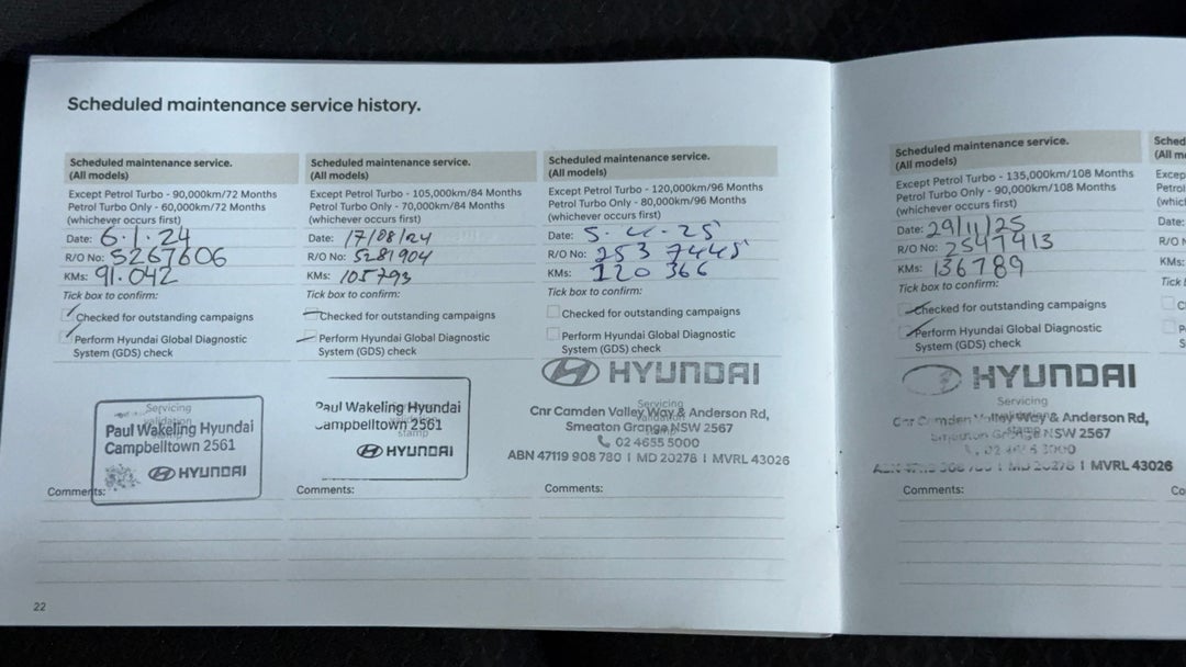 2020 Hyundai i30 Go, Automatic, 143570 km, Service History