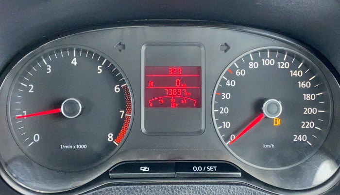 2012 Volkswagen Polo COMFORTLINE 1.2L PETROL, Petrol, Manual, 73,793 km, Odometer Image