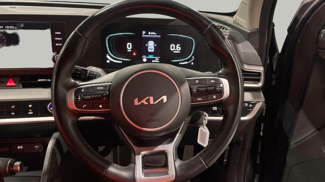 2023 Kia Sportage S (FWD), Automatic, 48743 km, Steering Wheel Close-up