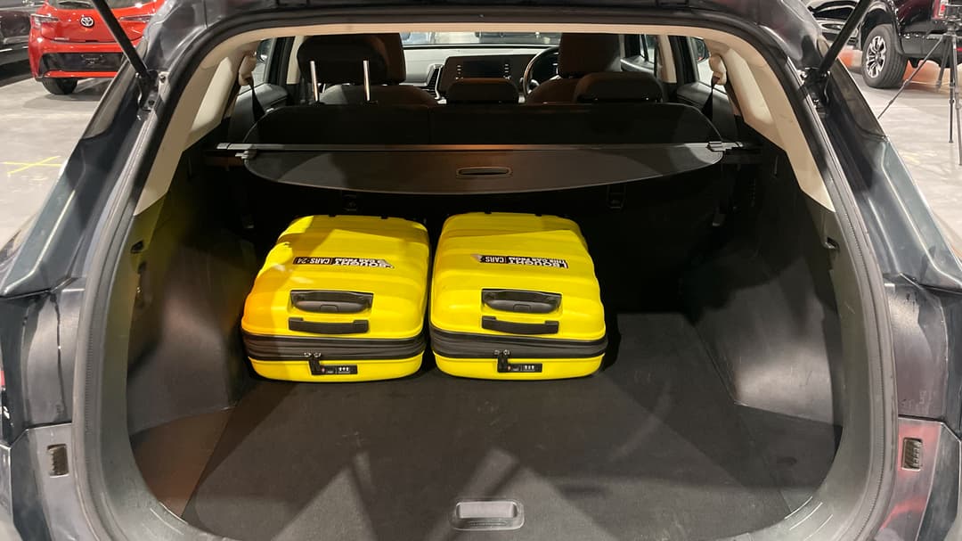 2023 Kia Sportage S (FWD), Automatic, 48743 km, Boot Inside View with Luggage