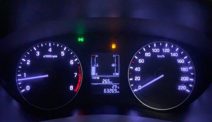 2015 Hyundai Elite i20 SPORTZ 1.2, Petrol, Manual, 63,269 km, Odometer Image