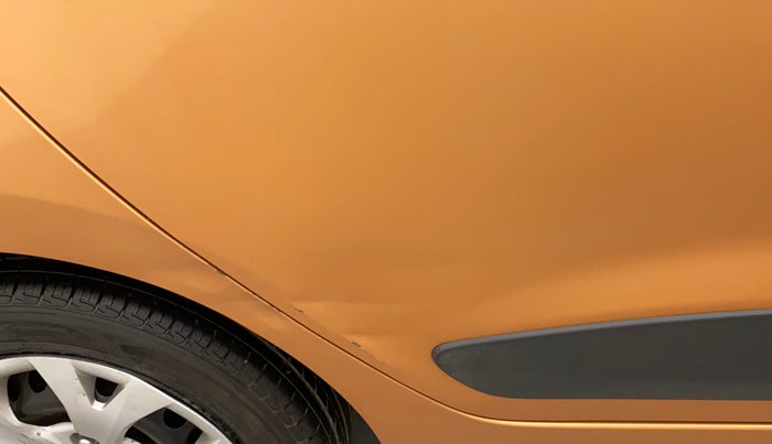 2014 Hyundai Grand i10 SPORTZ 1.2 KAPPA VTVT, Petrol, Manual, 40,604 km, Right rear door - Slightly dented