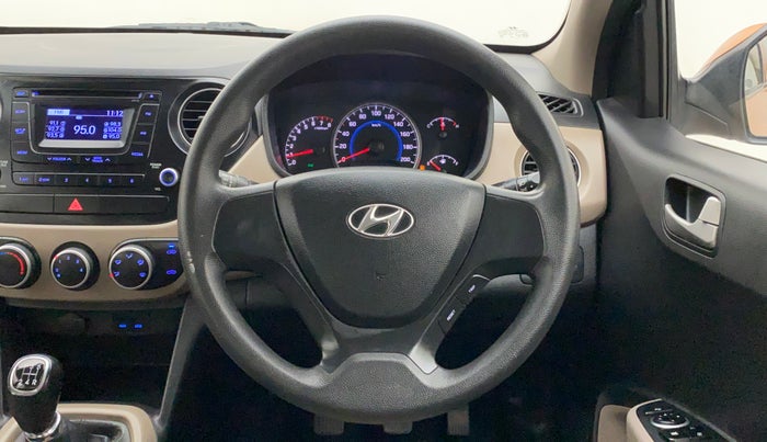2014 Hyundai Grand i10 SPORTZ 1.2 KAPPA VTVT, Petrol, Manual, 40,604 km, Steering Wheel Close Up