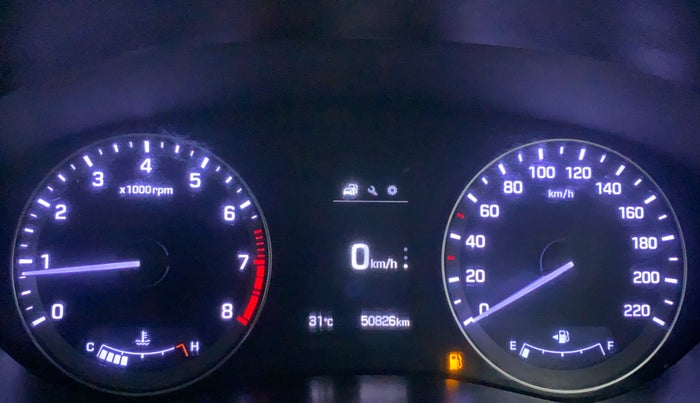 2014 Hyundai Elite i20 ASTA 1.2, Petrol, Manual, 50,877 km, Odometer Image
