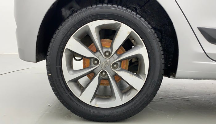 2014 Hyundai Elite i20 ASTA 1.2, Petrol, Manual, 50,877 km, Right Rear Wheel
