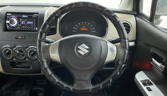 2016 Maruti Wagon R 1.0 LXI CNG, CNG, Manual, 87,808 km, Steering Wheel Close Up