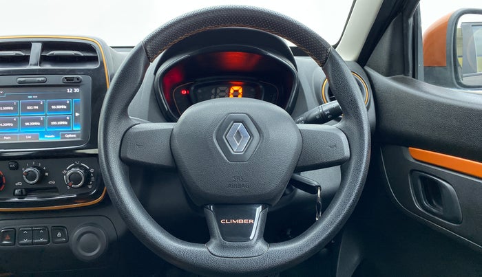 2018 Renault Kwid CLIMBER 1.0, Petrol, Manual, 3,498 km, Steering Wheel Close Up