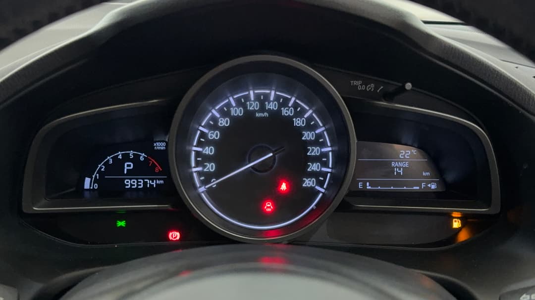 2016 Mazda Mazda3 Touring, Automatic, 99375 km, Odometer View