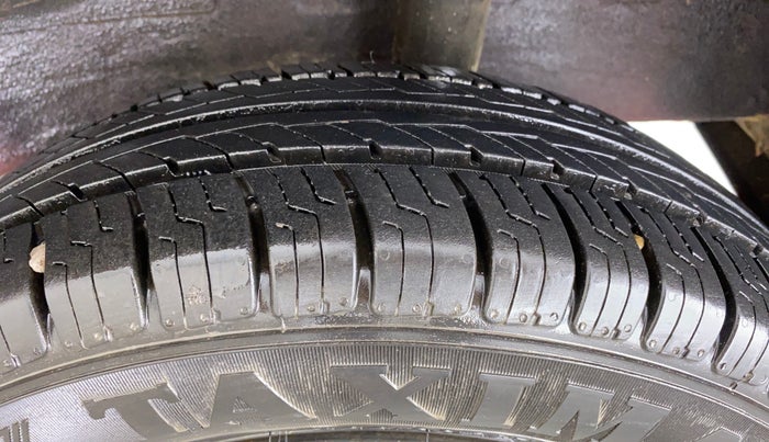 2017 Datsun Redi Go T (O), Petrol, Manual, 56,755 km, Left Rear Tyre Tread