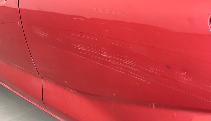 2017 Datsun Redi Go T (O), Petrol, Manual, 56,755 km, Rear left door - Minor scratches