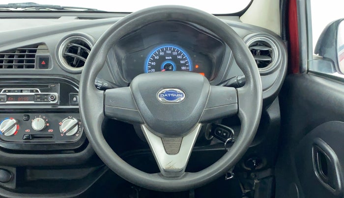 2017 Datsun Redi Go T (O), Petrol, Manual, 56,755 km, Steering Wheel Close Up
