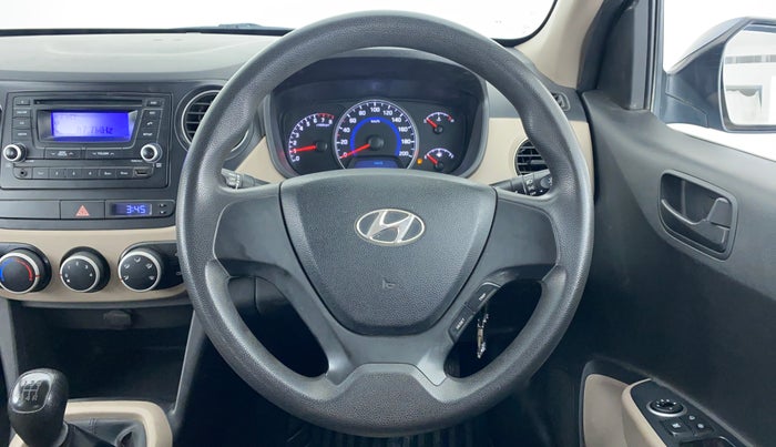 2015 Hyundai Grand i10 MAGNA 1.2 KAPPA VTVT, Petrol, Manual, 39,109 km, Steering Wheel Close Up