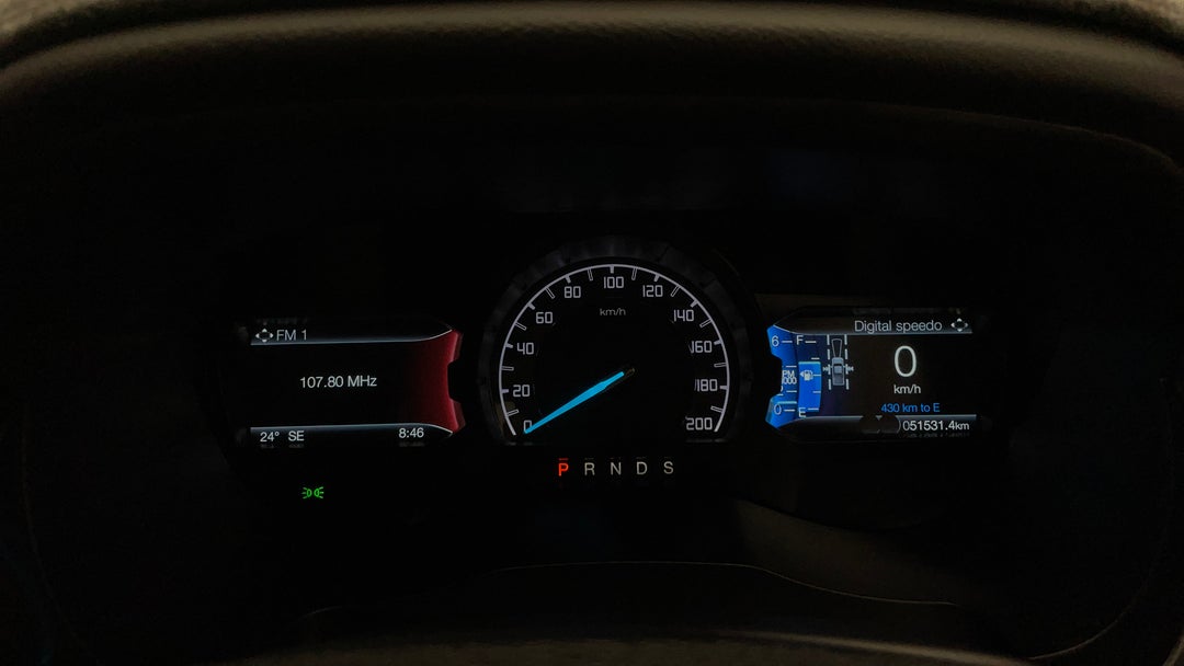 2019 Ford Ranger Wildtrak 3.2 (4x4), Automatic, 51531 km, Odometer View