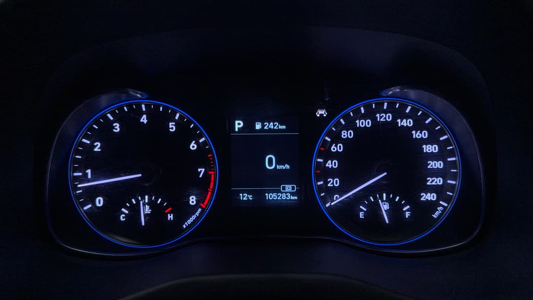 2020 Hyundai Kona Active (FWD), Automatic, 105283 km, Odometer View