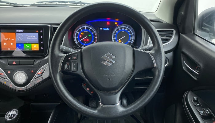 2021 Maruti Baleno ZETA 1.2 K12, Petrol, Manual, 27,265 km, Steering Wheel Close Up