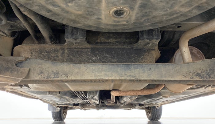 2014 Datsun Go T, Petrol, Manual, 70,320 km, Rear Underbody