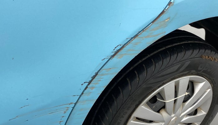 2014 Datsun Go T, Petrol, Manual, 70,320 km, Left quarter panel - Minor scratches