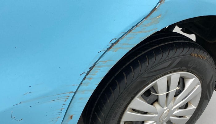 2014 Datsun Go T, Petrol, Manual, 70,320 km, Left quarter panel - Slightly dented