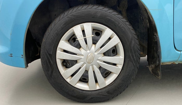 2014 Datsun Go T, Petrol, Manual, 70,320 km, Left Front Wheel
