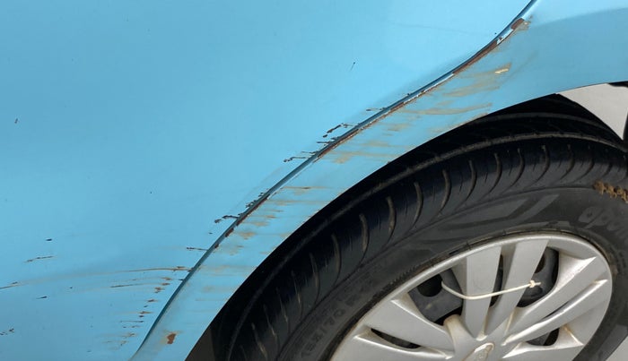 2014 Datsun Go T, Petrol, Manual, 70,320 km, Left quarter panel - Rusted