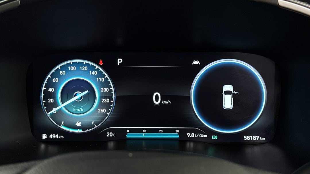 2022 Hyundai Santa Fe Highlander Crdi (AWD), Automatic, 58187 km, Odometer View