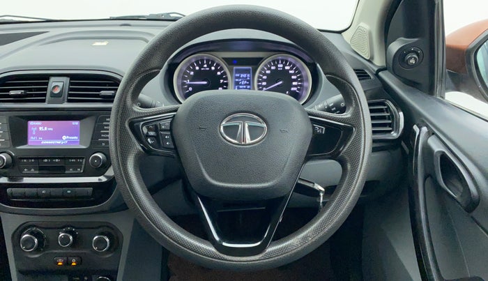 2017 Tata TIGOR Revotron XT, Petrol, Manual, 84,112 km, Steering Wheel Close Up