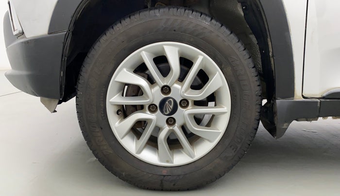 2016 Mahindra Kuv100 K8 5 STR, Petrol, Manual, 29,580 km, Left Front Wheel