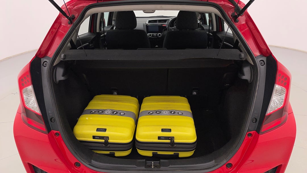 Boot Inside View with Luggage