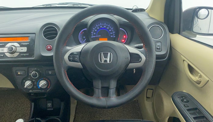 2015 Honda Brio 1.2 S MT I VTEC, Petrol, Manual, 65,109 km, Steering Wheel Close-up