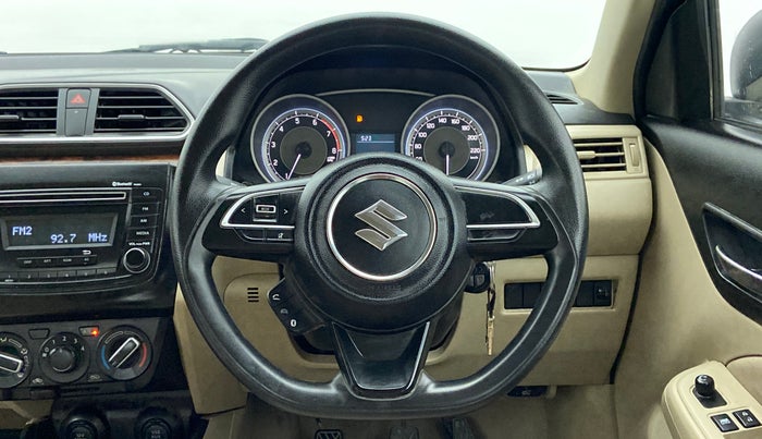 2018 Maruti Dzire VXI, Petrol, Manual, 44,509 km, Steering Wheel Close Up