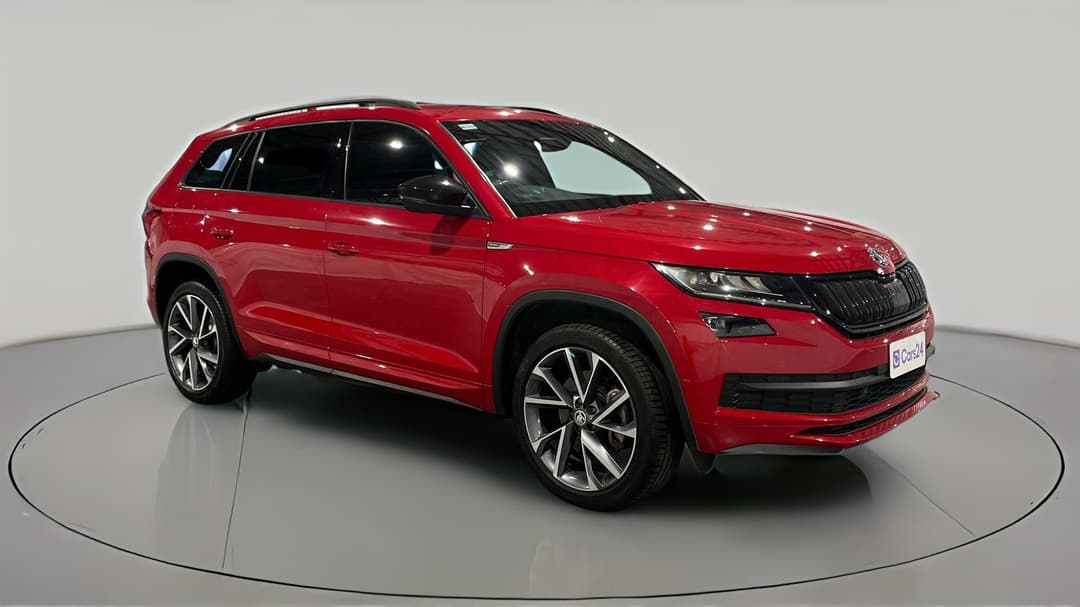 2020 SKODA Kodiaq 132 Tsi Sportline (4x4), Automatic, 63773 km, Right Front Diagonal (45- Degree) View