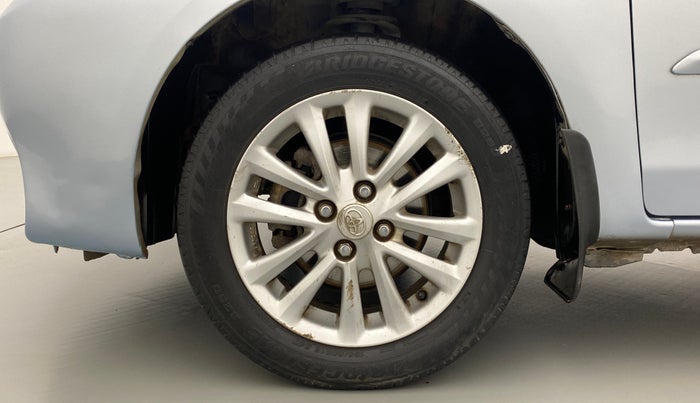 2012 Toyota Etios VD, Diesel, Manual, 95,609 km, Left Front Wheel