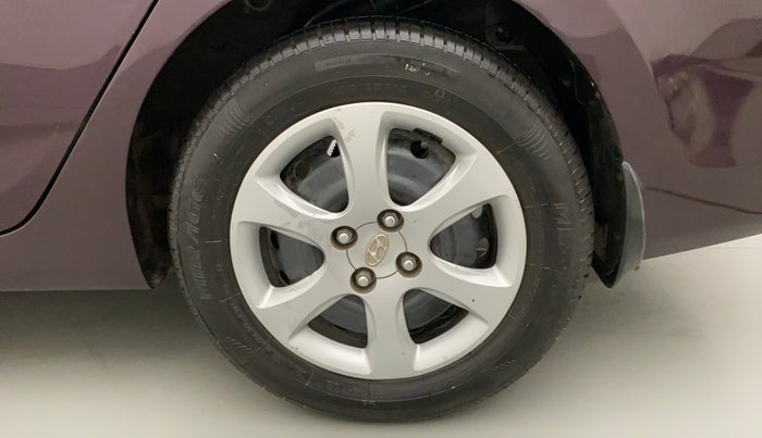 2013 Hyundai Verna FLUIDIC 1.4 VTVT, Petrol, Manual, 91,324 km, Left Rear Wheel