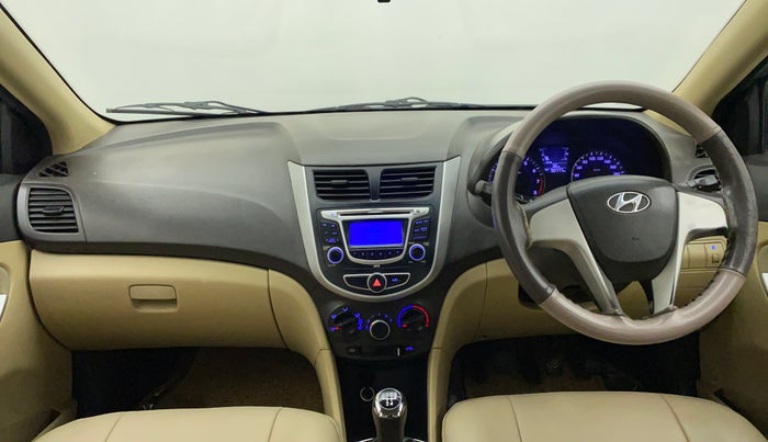 2013 Hyundai Verna FLUIDIC 1.4 VTVT, Petrol, Manual, 91,324 km, Dashboard