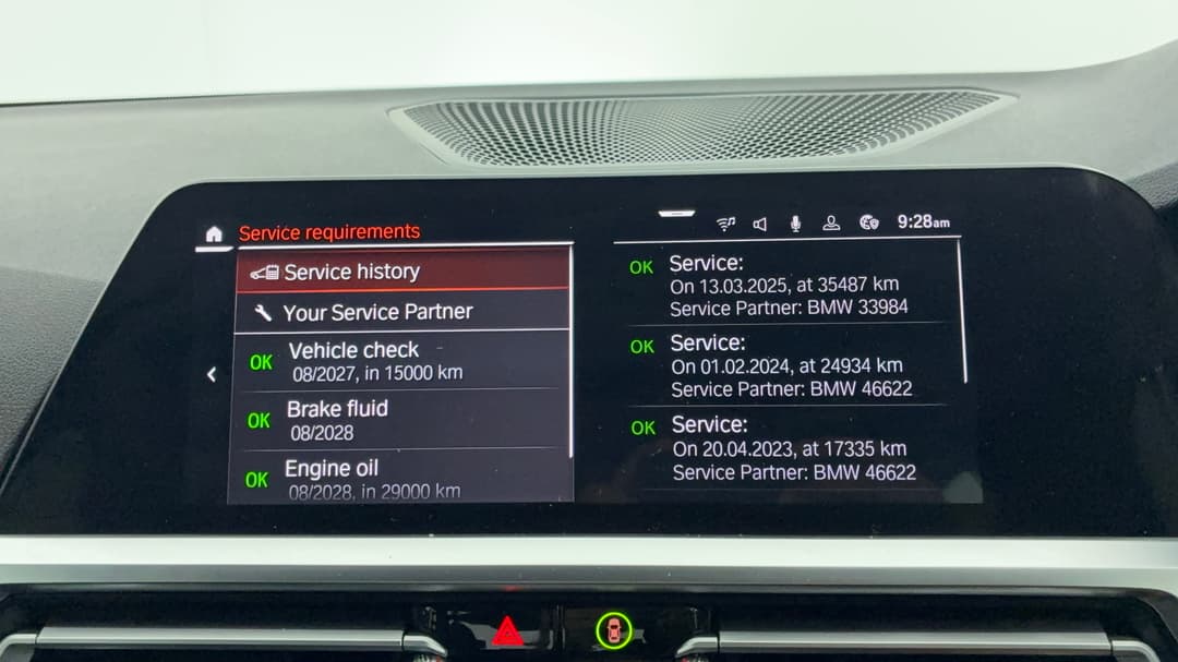2021 BMW 3 20i M Sport, Automatic, 42797 km, Service History