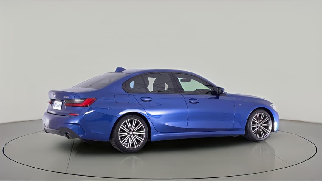 2021 BMW 3 20i M Sport, Automatic, 42797 km, Right Back Diagonal (45- Degree) View