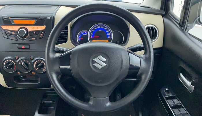 2018 Maruti Wagon R 1.0 VXI, Petrol, Manual, 12,688 km, Steering Wheel Close Up