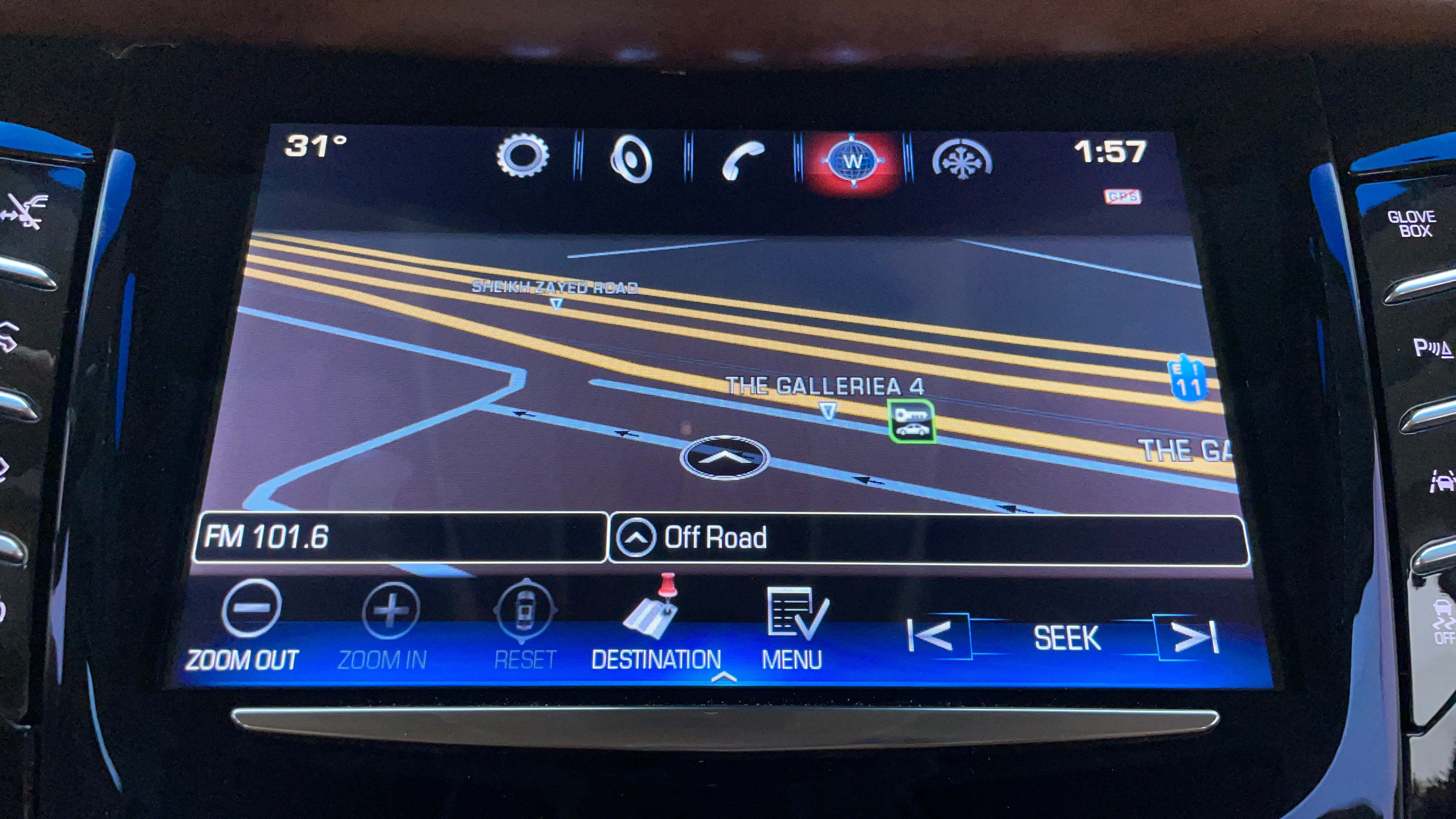 Cadillac Escalade-Navigation System