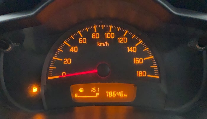 2015 Maruti Celerio VXI, Petrol, Manual, 78,646 km, Odometer Image