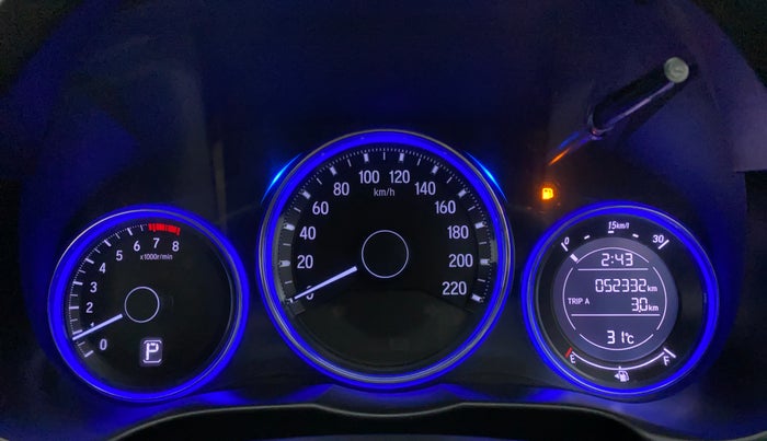 2014 Honda City 1.5L I-VTEC SV CVT, Petrol, Automatic, 52,332 km, Odometer Image