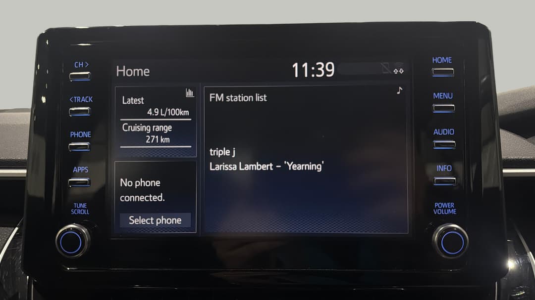 2022 Toyota Corolla Ascent Sport Hybrid, Automatic, 62279 km, Infotainment System