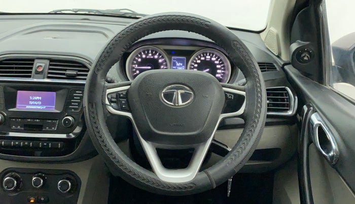2016 Tata Tiago XZ PETROL, CNG, Manual, 74,519 km, Steering Wheel Close Up
