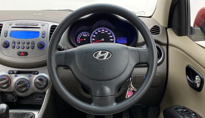 2010 Hyundai i10 SPORTZ 1.2, Petrol, Manual, 49,722 km, Steering Wheel Close Up